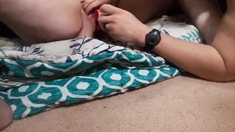 Housewife Becki Ejaculates Rough On Sex Toy