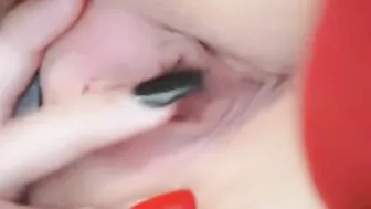 Eighteen First time using sex toy