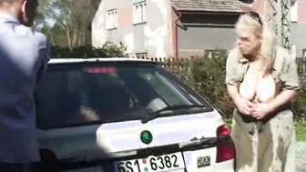 Huge boobies mother inside law cheating sex outdoor