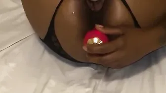 Making my vagina soak for fun 