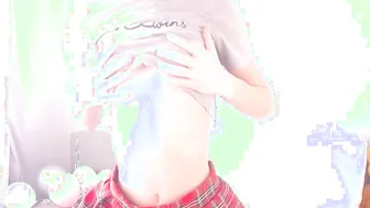 Teen college girl's Wild Ride - Huge Dick & Creampie Surprise On Her B-Day