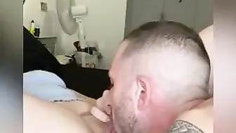 HUSBAND LICKS MY TWAT ROUGH.. (ASS PLUG)