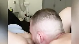 HUSBAND LICKS MY TWAT ROUGH.. (ASS PLUG)