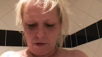 Young dude doggy-fucks freckles 70 yo old lady