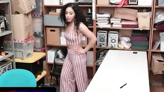 Curvaceous Cutie Gets Rough Sex in Public Restrooms