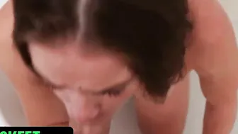Shes New - Yummy barely legal Years Older Bae Blows Penis