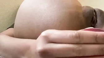 First time toy anal for my small asshole and Im obsessed