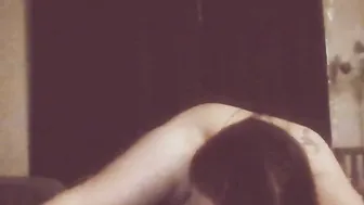 fiance sitting on my face watching herself suck my cock