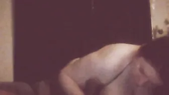 fiance sitting on my face watching herself suck my cock