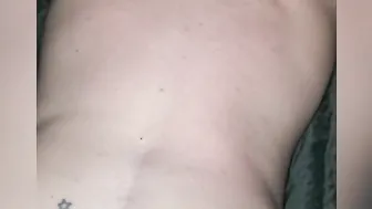 Thick Nympho BBW Blonde Hotwife getting Bush Jizzed