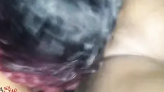 Sucking Off my friends twat until I come into my mouth - Nana Diaba