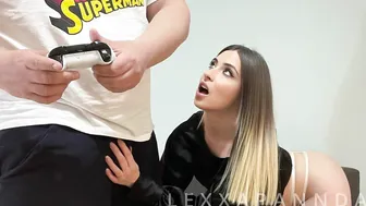 We screwed while having fun GTA five FELLATIO AND PENETRATION I go to my BFs house