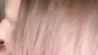 She loves when I cum inside her mouth