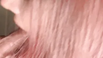 She loves when I cum inside her mouth