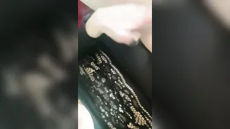 Slutty Allie smoking showing off thick curves