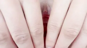 Innocent Teen Babe Shows Off Her Pink Twatt Close Up And Stretched In A Sexual Way