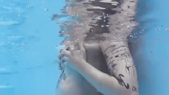 Underwater Erotic Adventure with Blondie Porn Star MIMI CICA