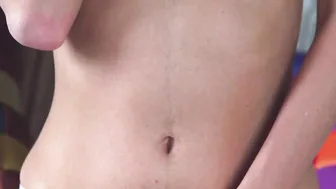 View this Hot star play with her nipples and stroke her vagina