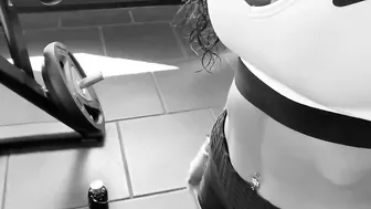 Angela Doll - Gym challenge: I accost a stranger to