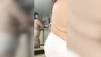 Day three of wearing underwear going to a new home