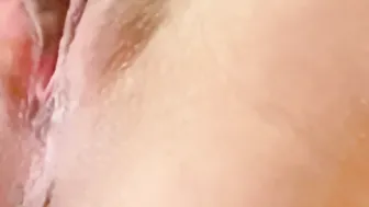 Found my hair curling iron and I used it as an anal vibrator