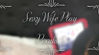 Finds his ex-wife on the bed masturbating with PORNHUB and fucks her
