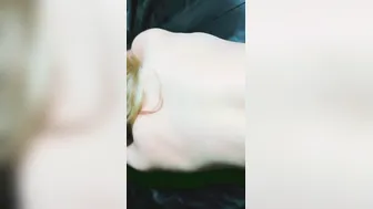 OILED UP BLONDE BAE sweet oral sex and anal cum shot