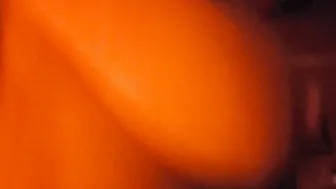 Chubby fiance riding hubby(point of view)
