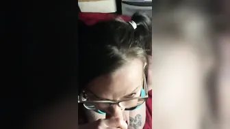 Blowing dick like a perfect bimbos