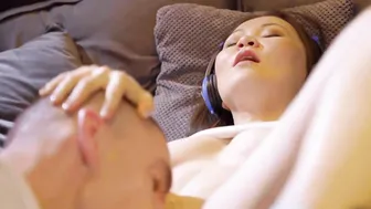 DEVIANTE - Skinny chinese Luna Truelove masturbation fantasy made real oral orgasms and romantic sex