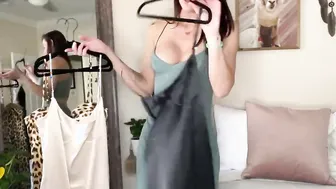 Tight Dress porn video – I Needed An Excuse To Dress Up // Favorite Dresses Try Inside Haul