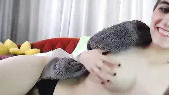 Titted Bush Huge Cocks = Bedroom Fun