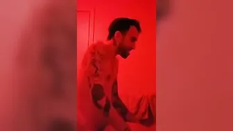 Busting load into Taylor Valeria into toilet at party