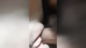 Close up on her stunning snatch