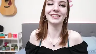 Redheaded gonzo hoe ride husband inside front his filming wifey