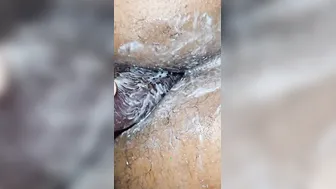 Wifey boned hubby with sex toy and actually made him squirt nut from his butt