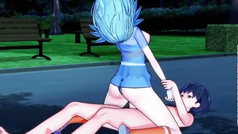 KP-Kahili from pokemon gets banged inside all holes creampied and drenched into cum