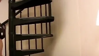 Amateur Babe in Fishnet Stockings Gets Roughly Fucked by Big Dick - First Time Anal