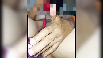 My fiance try double penitrasion using toy booty and snatch