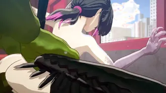 Harpy Nailed by Gigantic Cock Orc (Furry)