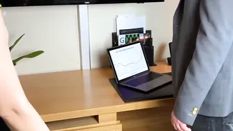 my homemade secretary workmate sex seen into a hotel room bend over desk
