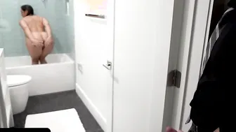 Milf Leaks - Curvy Gigantic Tits Step Cougar Receives Big Load Of Cum Deep Into Her Latin Snatch