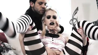 ADULT TIME - Tiny Hands Disciplines Gothic beauty Chloe Cherry With HARDCORE ANAL FULL TAPE