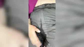 Pissing into my work clothes