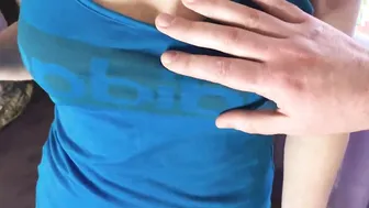 Fucks with Mistress and Talks to Hubby on the Phone - Russian Amateur Sex Tape with Conversation