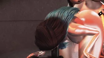 Goddess Step Sisters Suck and Got Plowed by bbcs (strap-on 3 way) - Second Life