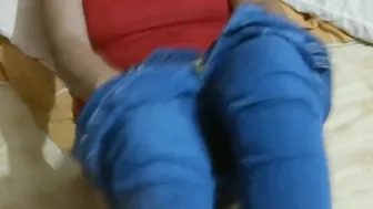 Compilation - Crazy Hot 58yo takes off her g-string to masturbate