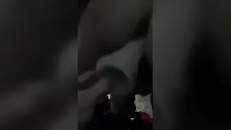 Slender cougar gets snatch spread by gigantic vibrator