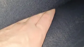 My Beauty tight pants from the back
