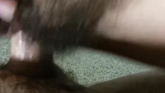 Long Boots Little Butt Dark Haired Bounces onto a Dick